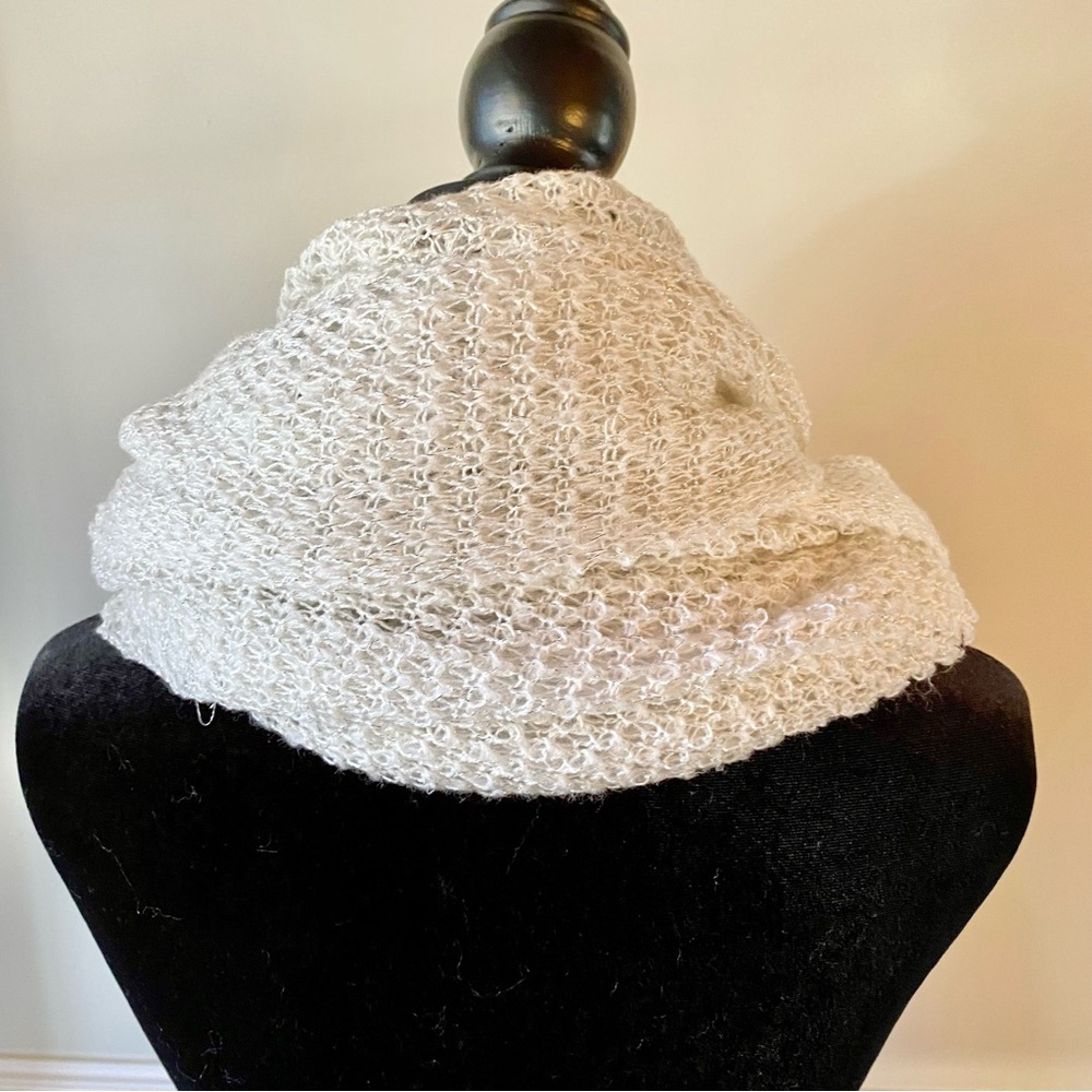 Large Knit Infinity Scarf - Picture 3 of 6